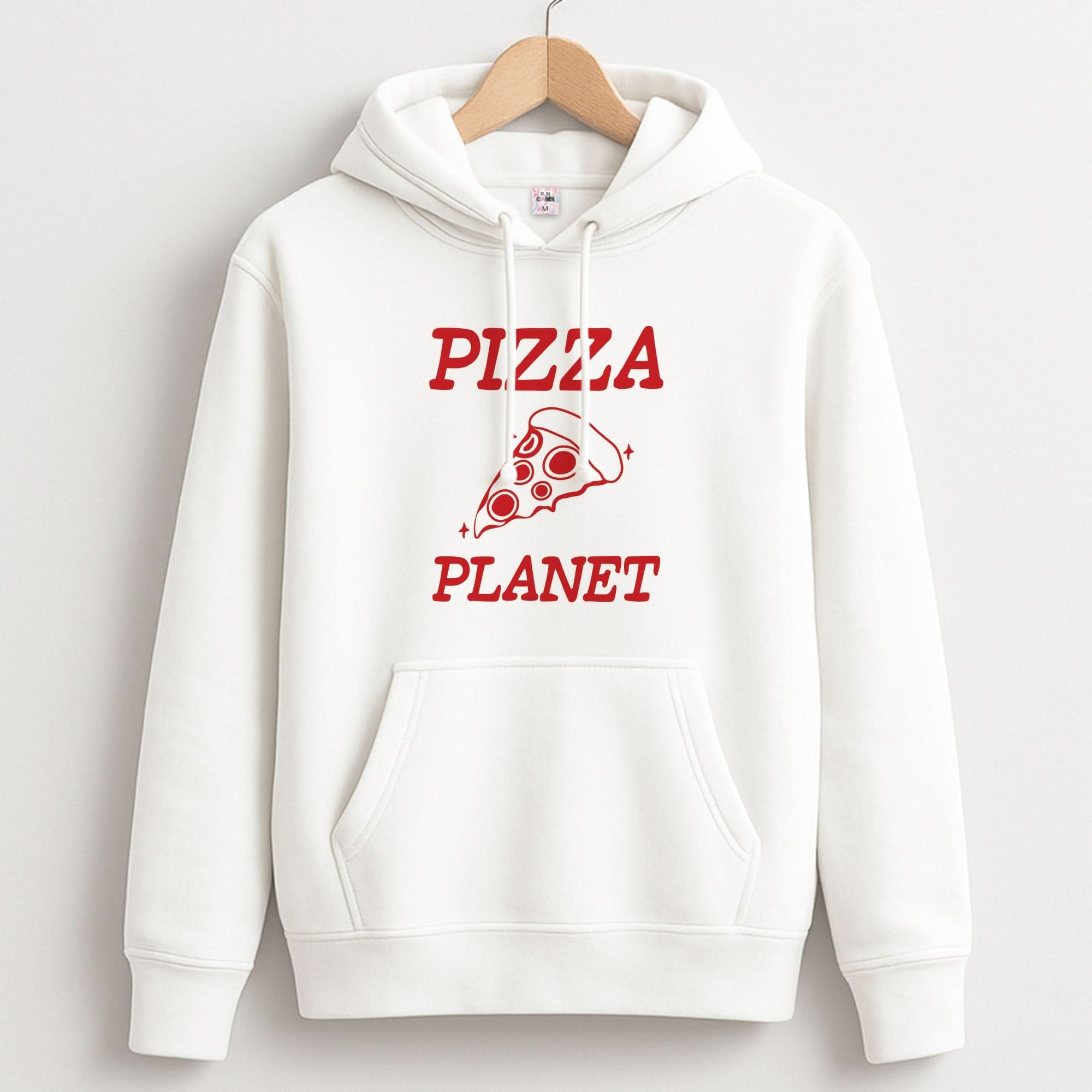 Retro Pizza Planet Unisex Hoodie