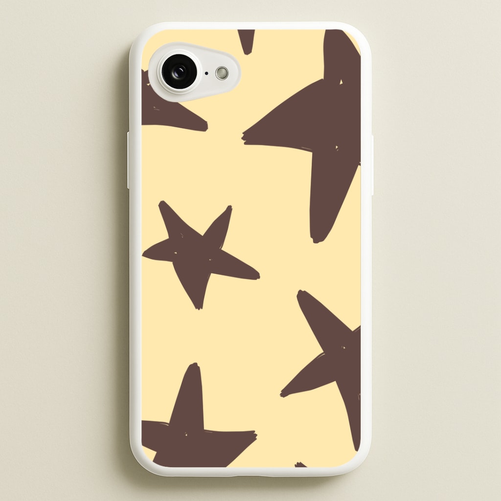 Vanilla & Chocolate Stars iPhone 16e Case