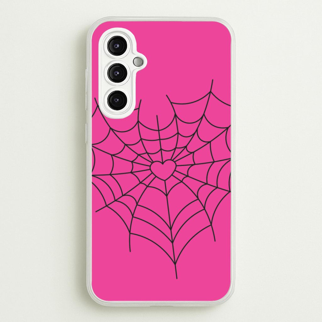 Spiderweb Hearts II Galaxy A14 Case