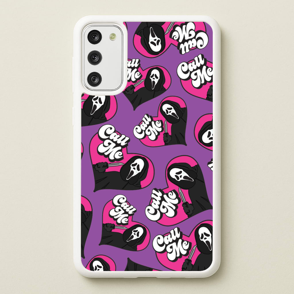 Call Me Heart Pattern Galaxy S20FE Case
