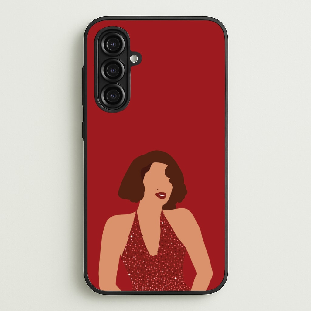 Red Sparkly Dress Galaxy A16 Case