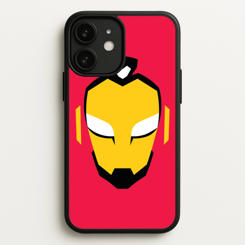 Metal Heart Hero Face iPhone 11 Case
