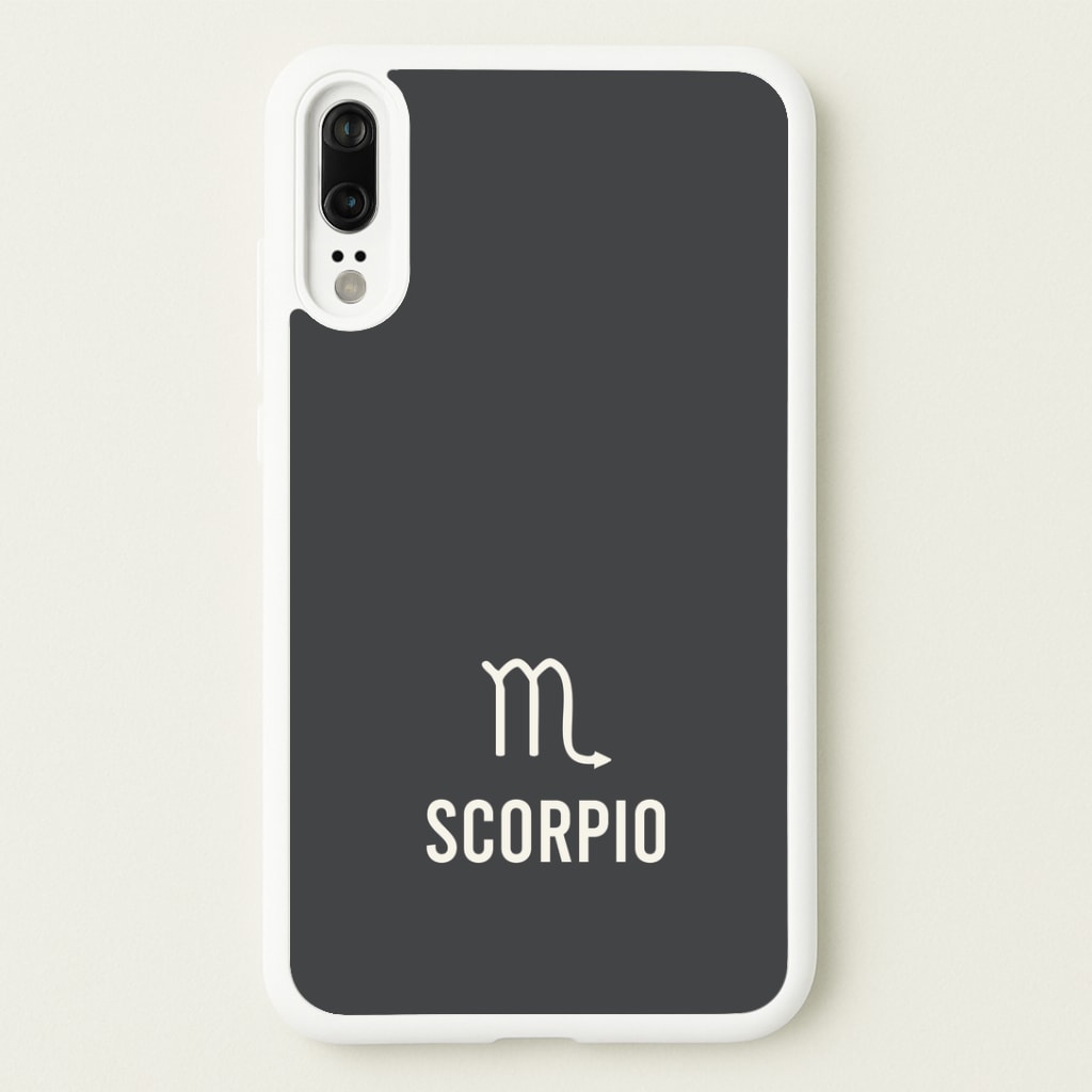Scorpio Pastel Zodiac Huawei P20 Case
