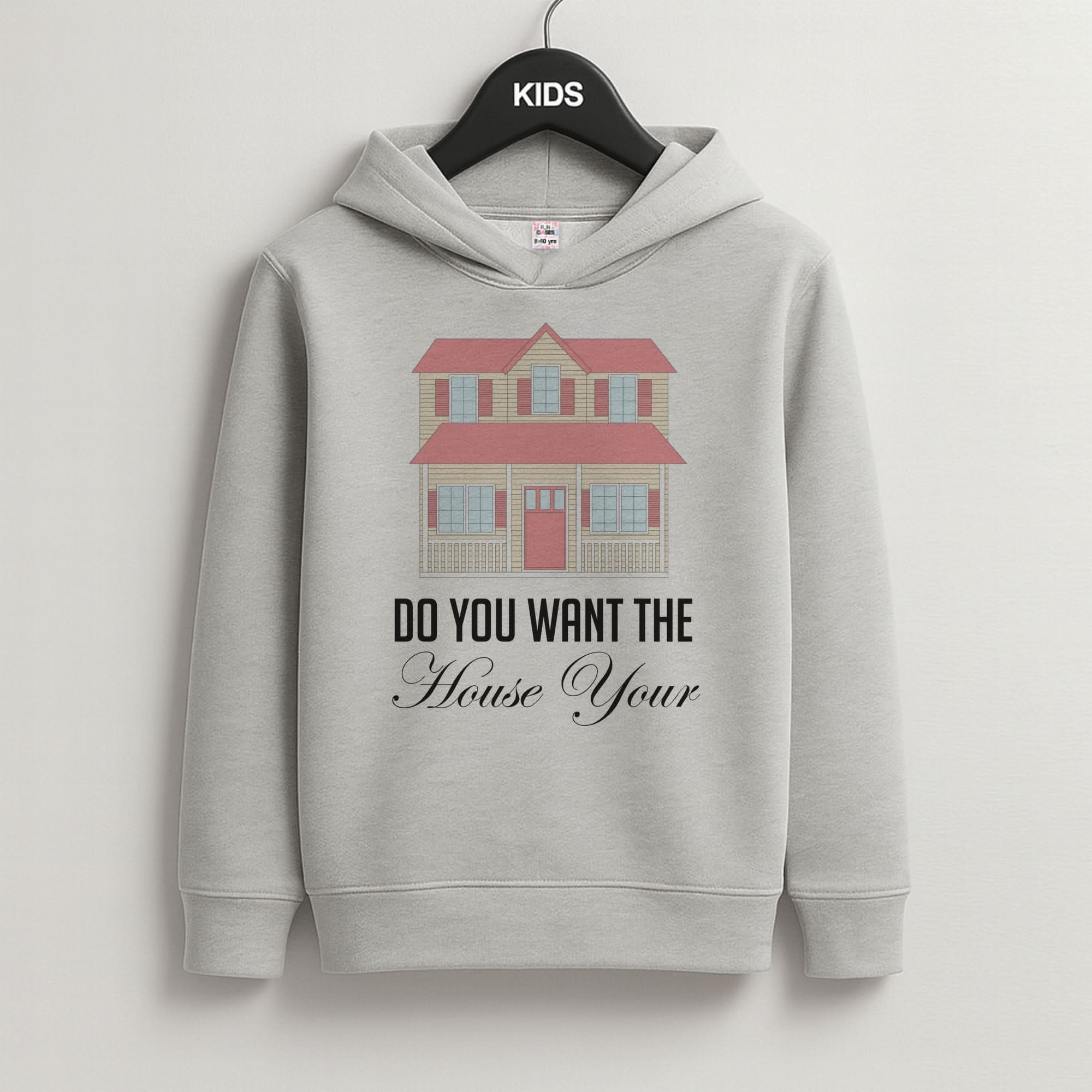 Do You Want The Tour Grey Kids Hoodie
