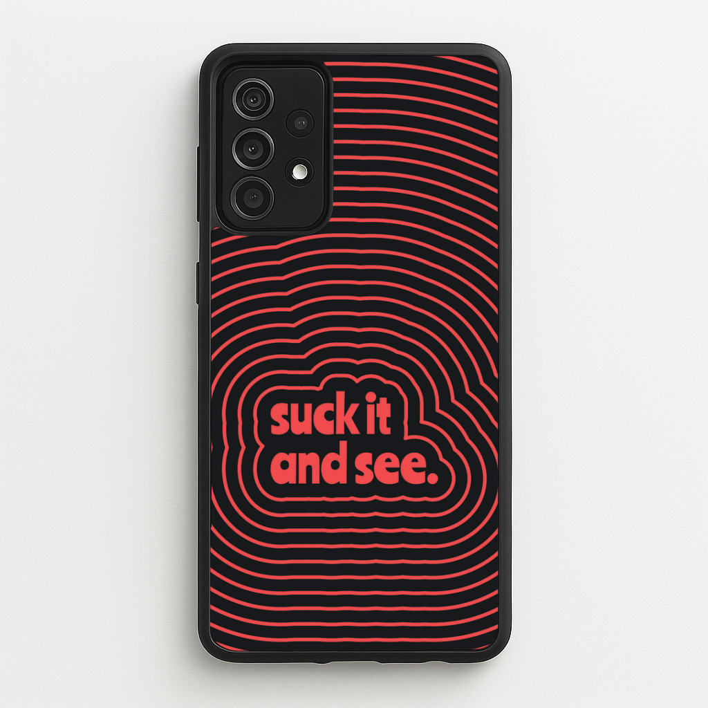 Suck It And See Psychedelic Galaxy A52 / A52s Case