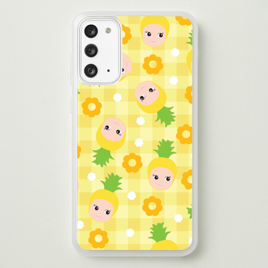Pineapple Angel Pattern Galaxy Note 20 Case