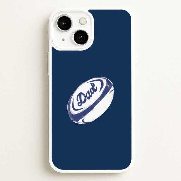 Dad Rugby Ball iPhone 13 Mini Case
