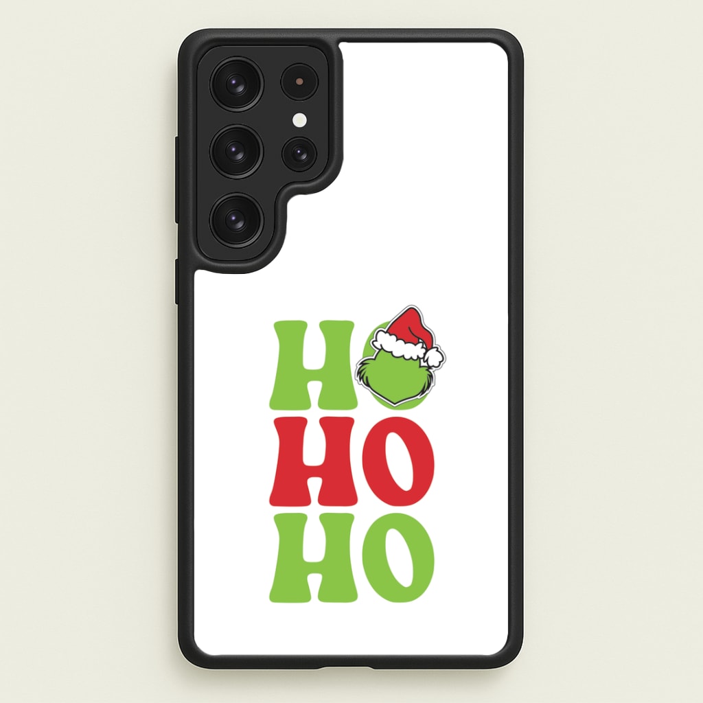 Green Ho Ho Ho Galaxy S23 Ultra Case
