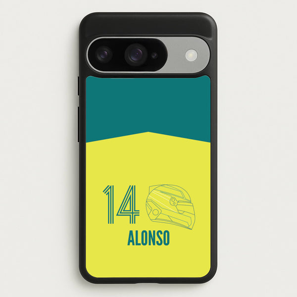 Alonso Helmet 2026 Google Pixel 10 / 10 Pro Case