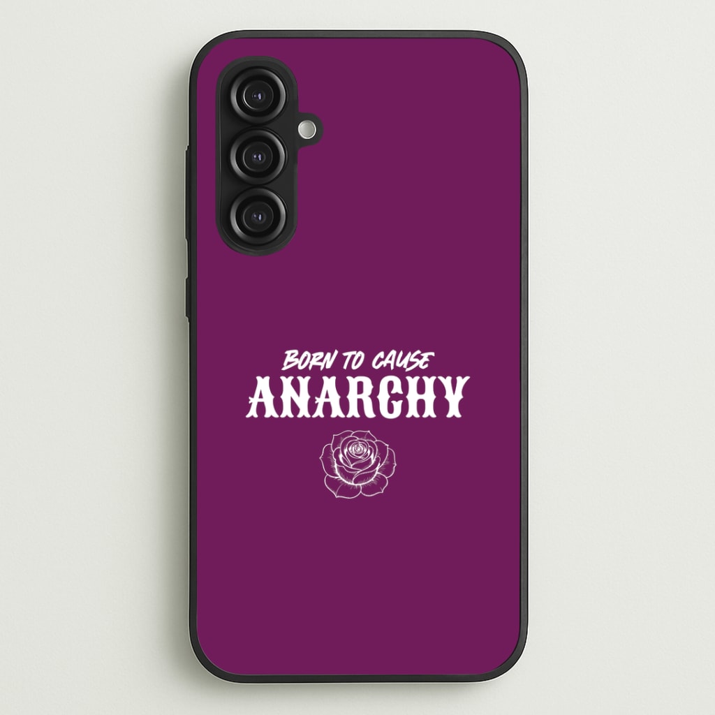 Born To Cause Anarchy Galaxy S23FE Case