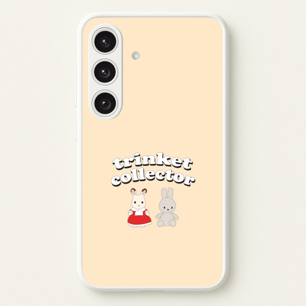 Trinket Collector Biege Galaxy S25 Case