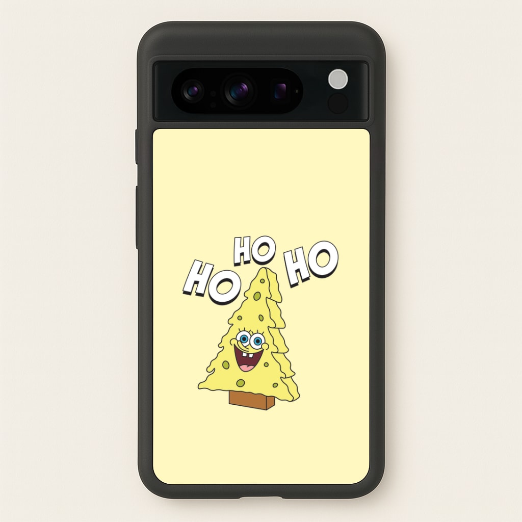 Christmas Tree Cartoon Sponge Google Pixel 8 Pro Case