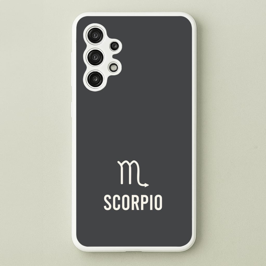 Scorpio Pastel Zodiac Galaxy A13 Case