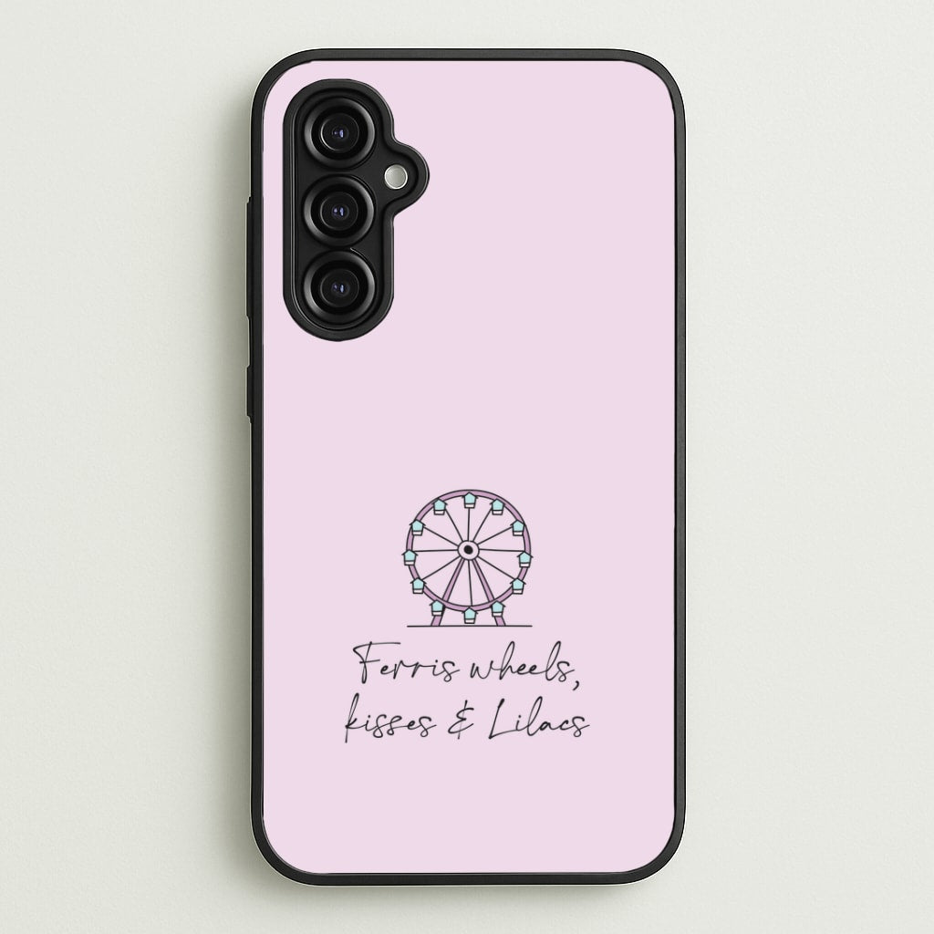 Ferris Wheels, Kisses & Lilacs Galaxy A14 Case