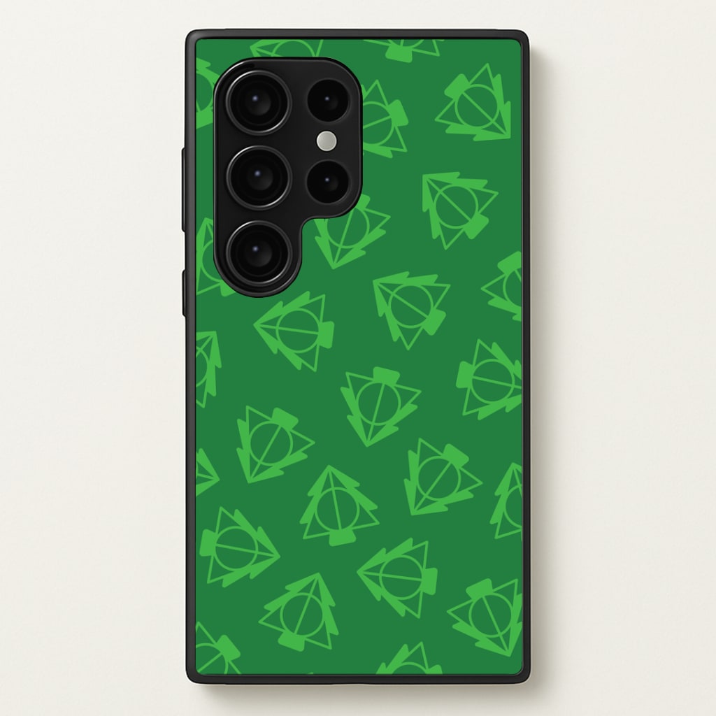 Christmas Tree Wizard Icon Pattern Galaxy S24 Ultra Case