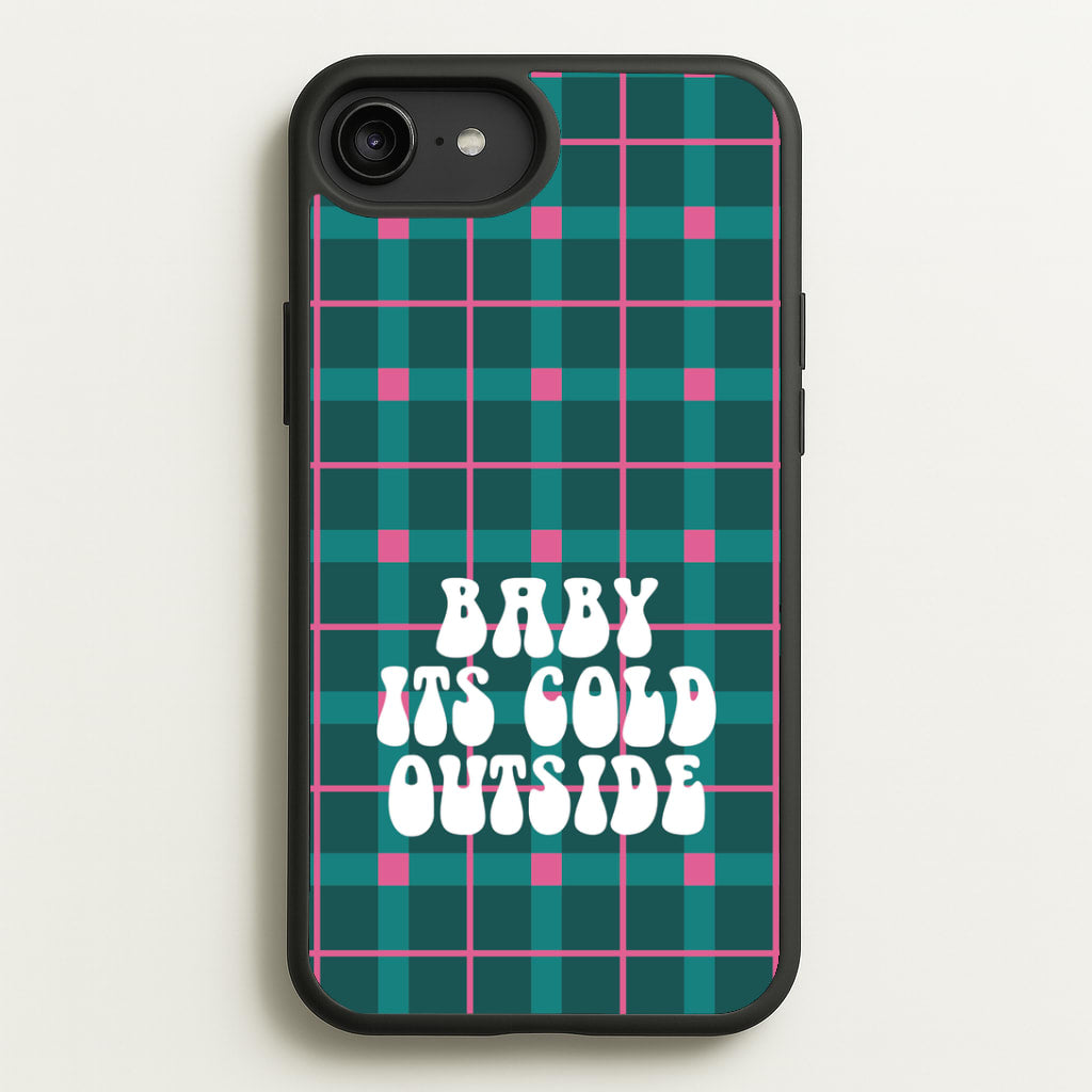 Baby It's Cold Outside Tartan iPhone 6 Plus / 7 Plus / 8 Plus Case