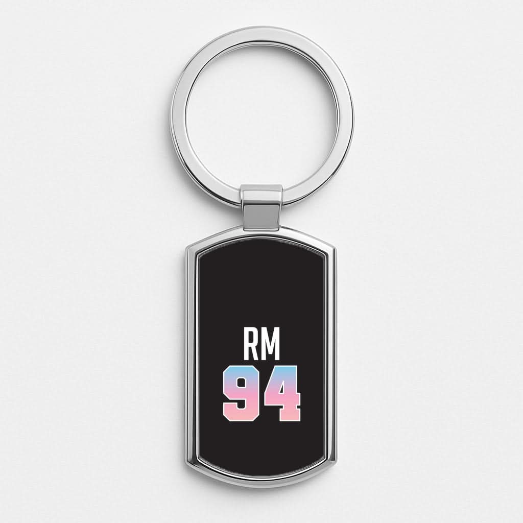 RM 94 Silver Metal Keyring
