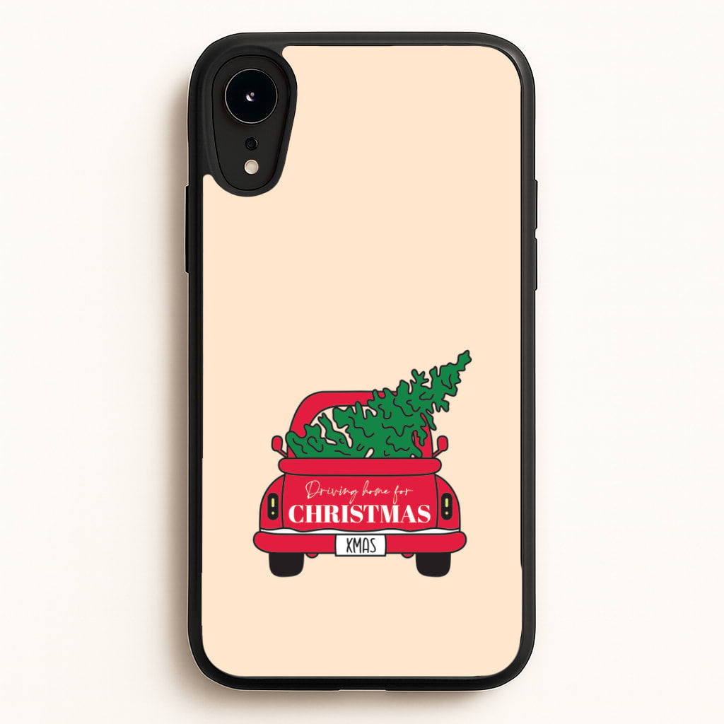 Driving Home For Christmas Truck iPhone XR Case