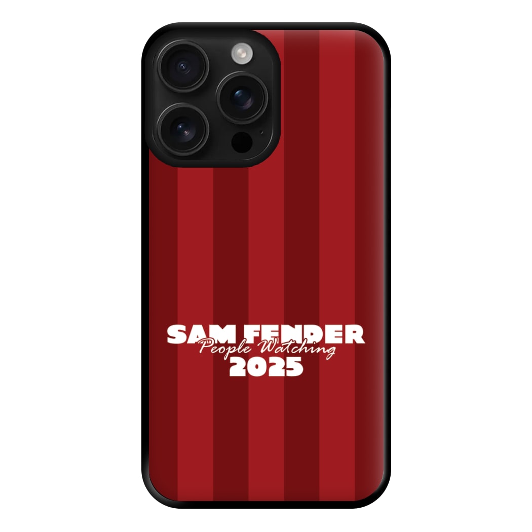 Stripes People Watching 2025 iPhone 16 Pro Case