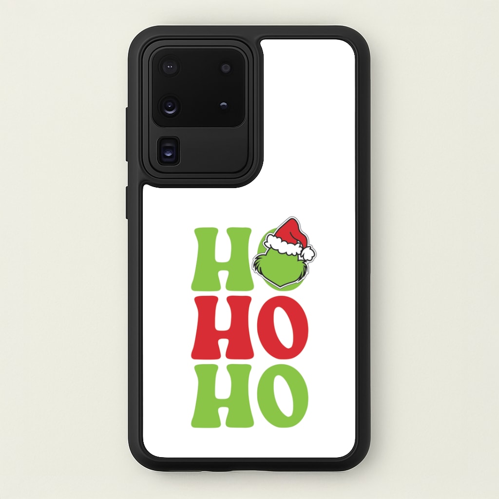 Green Ho Ho Ho Galaxy S20 Ultra Case