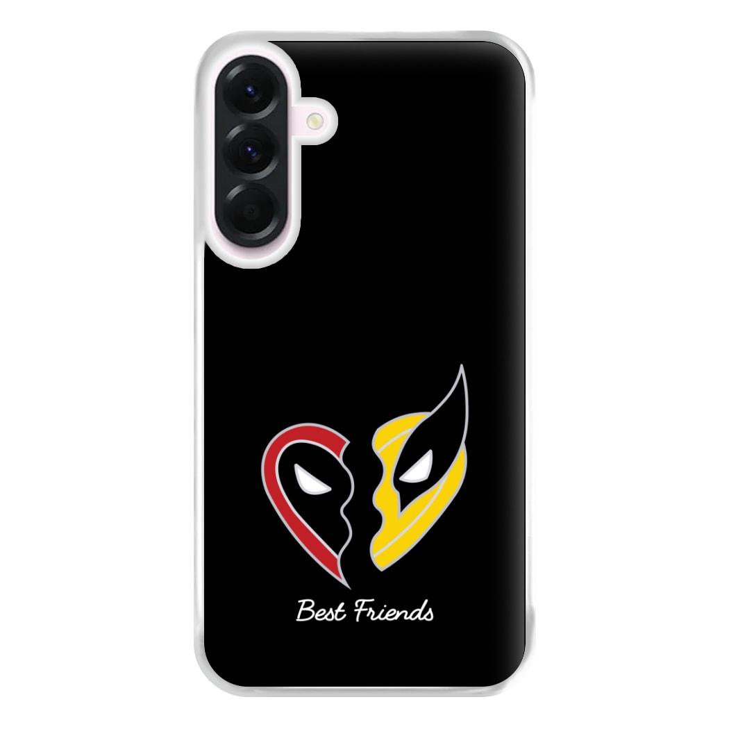Superhero Best Friends Locket Galaxy A36 Case
