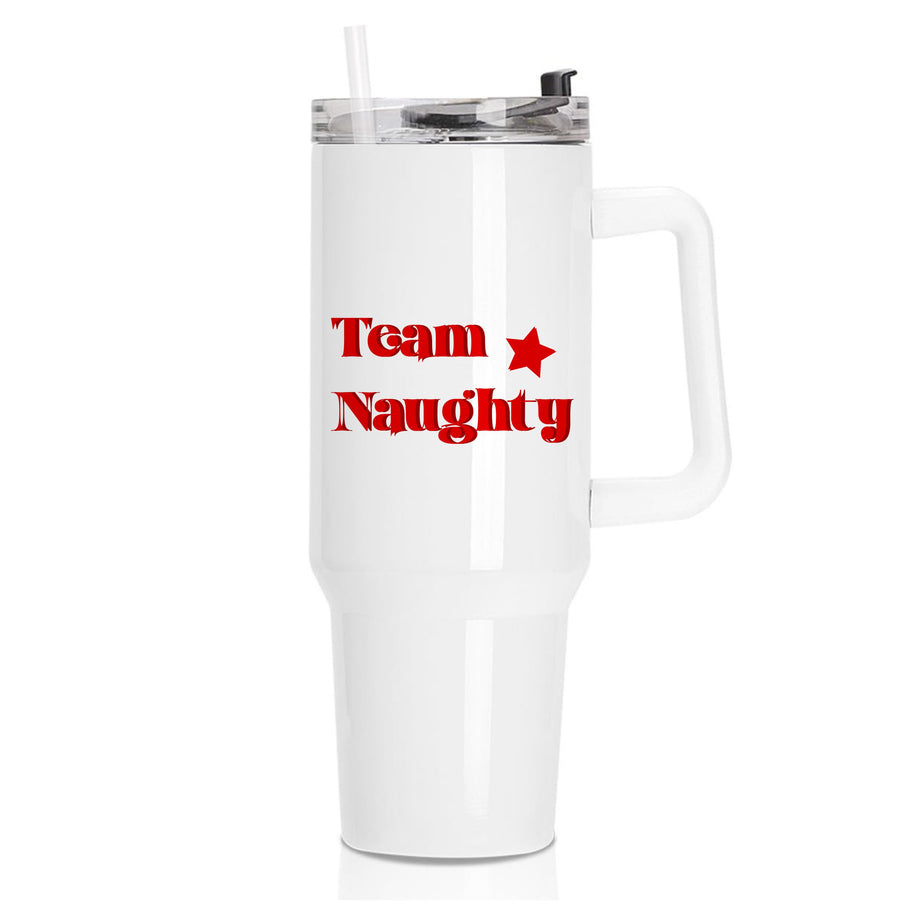Team Naughty - Naughty Or Nice  Tumbler