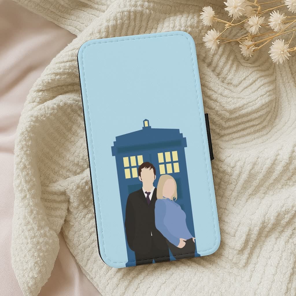 Rose And The Doc Leather Phone Case