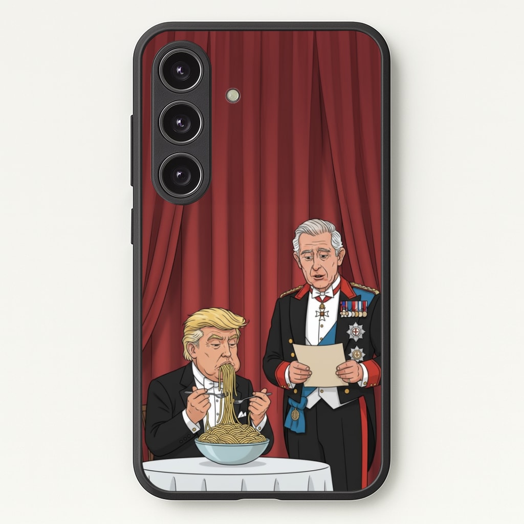 Charles & Donald's Spaghetti Galaxy S25 Case