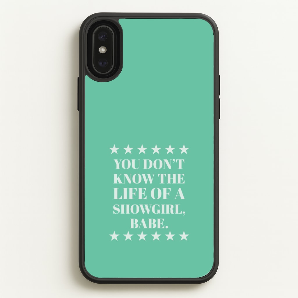 You Don't Know Babe iPhone XS Max Case