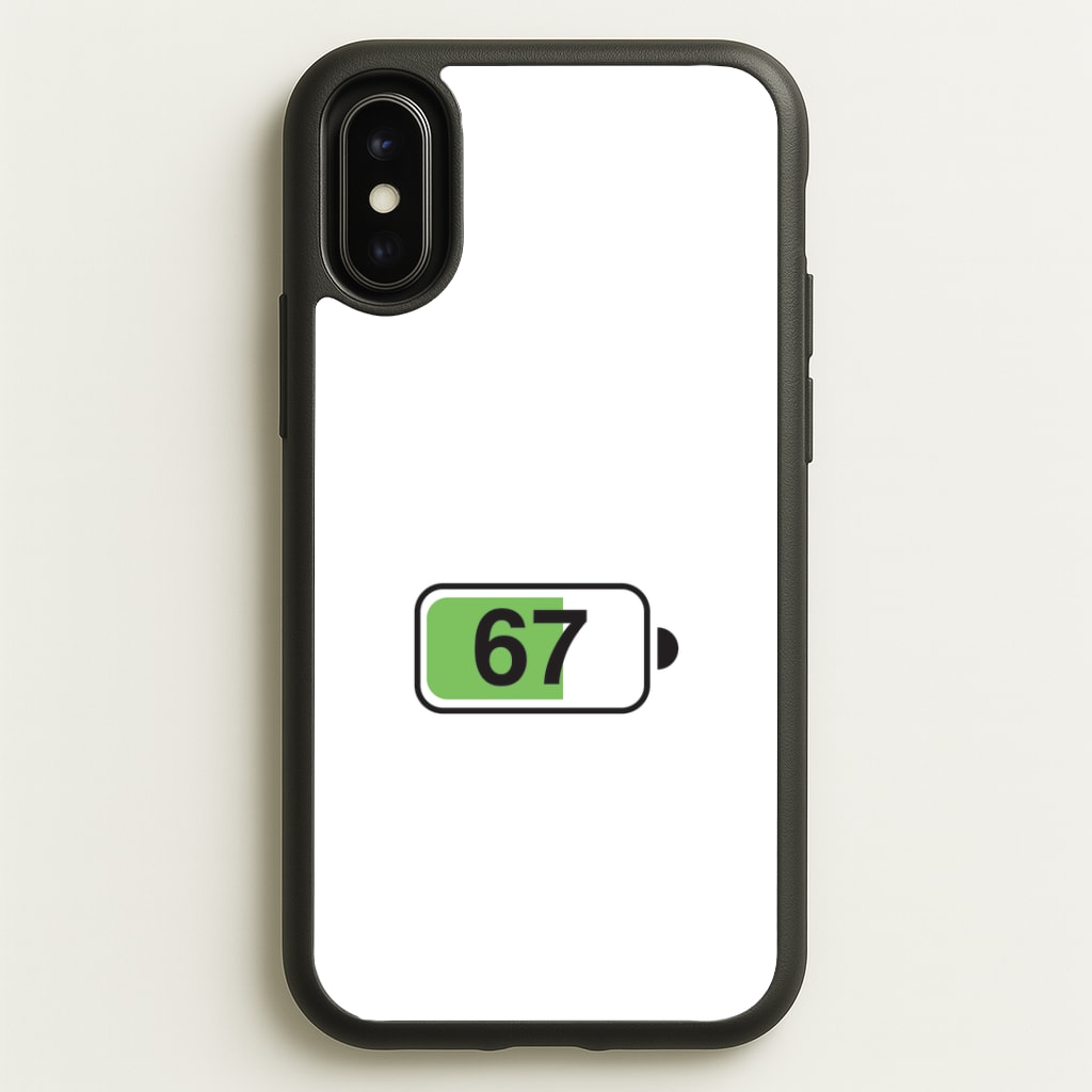 6 7 Battery iPhone X / XS Case