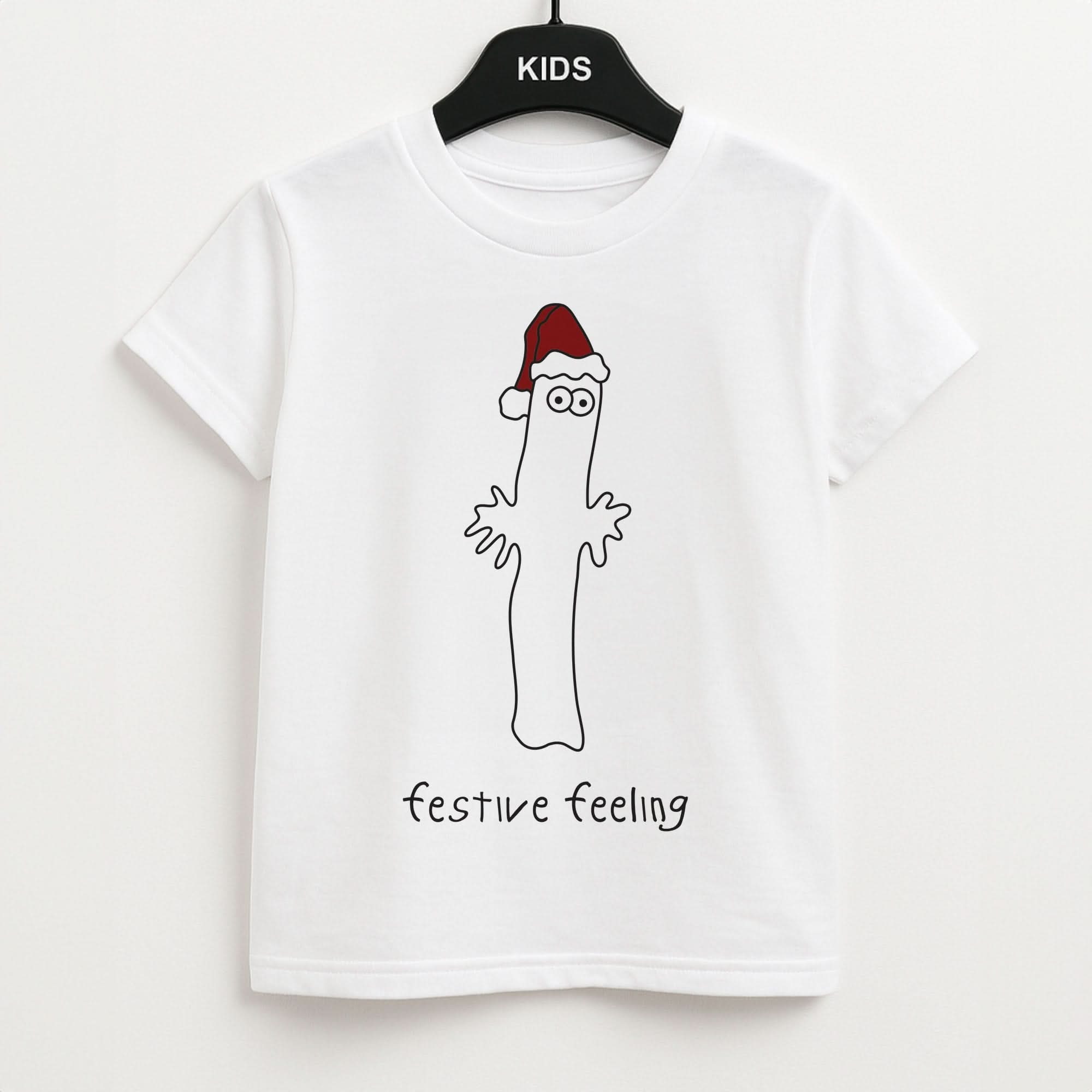 Festive Feeling Wiggly Moom Kids T-Shirt