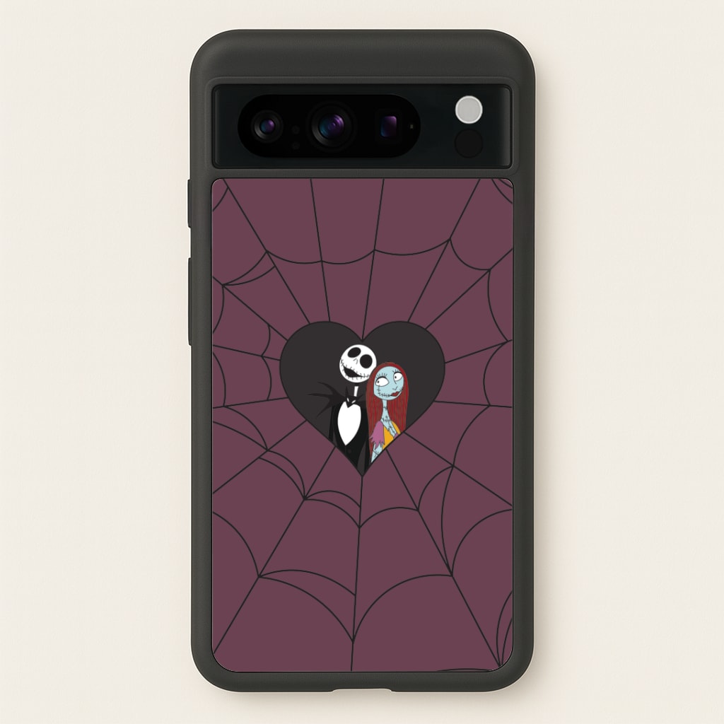 J And S Cobweb Heart Google Pixel 8 Pro Case