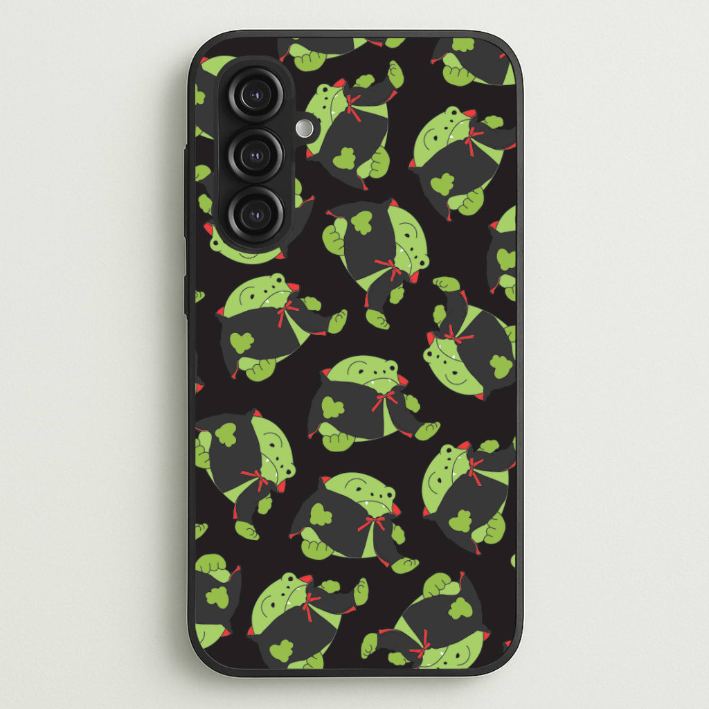 Vampire Frog Pattern - Halloween Galaxy S23FE Case