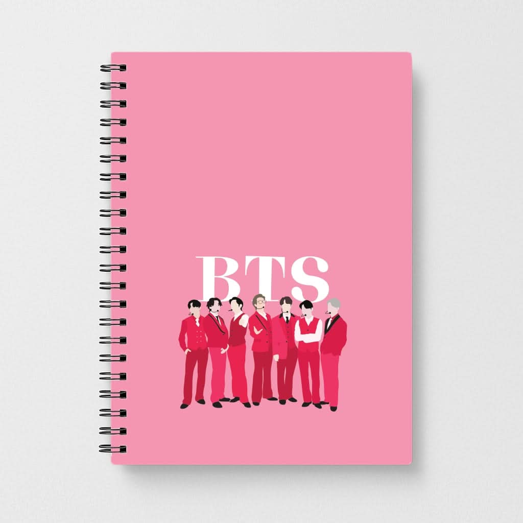 K-Pop Band 2026 Notebook