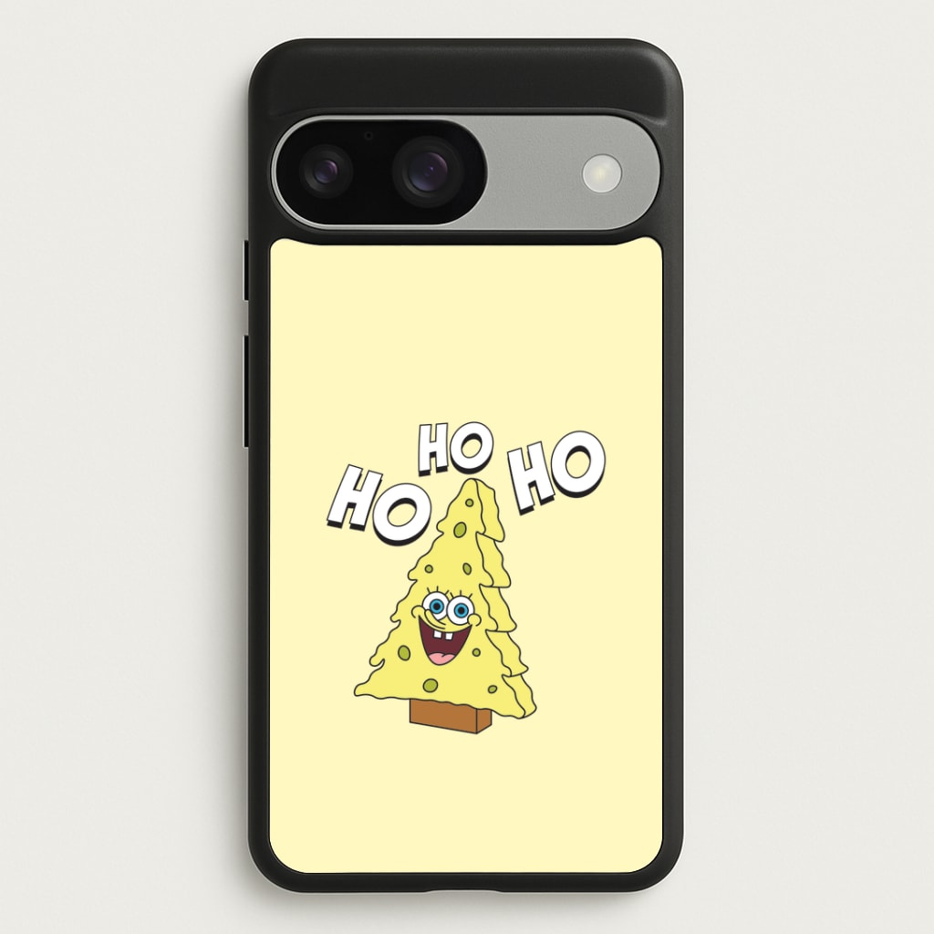Christmas Tree Cartoon Sponge Google Pixel 9 / 9 Pro Case