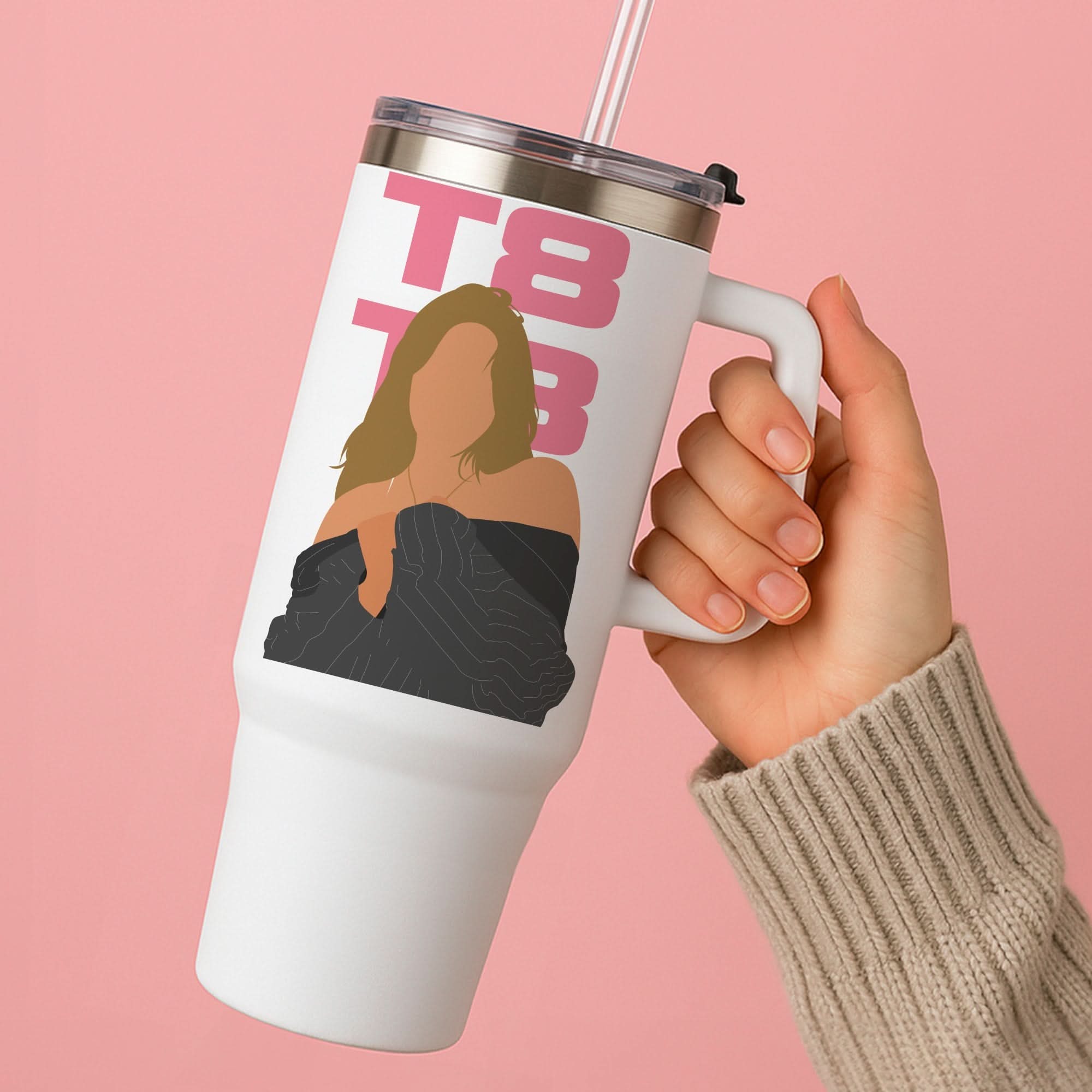 T8 Pink Tumbler