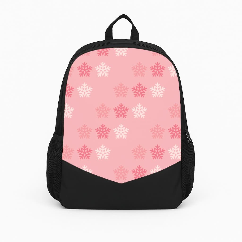 Red Slowflakes Christmas Pattern Backpack