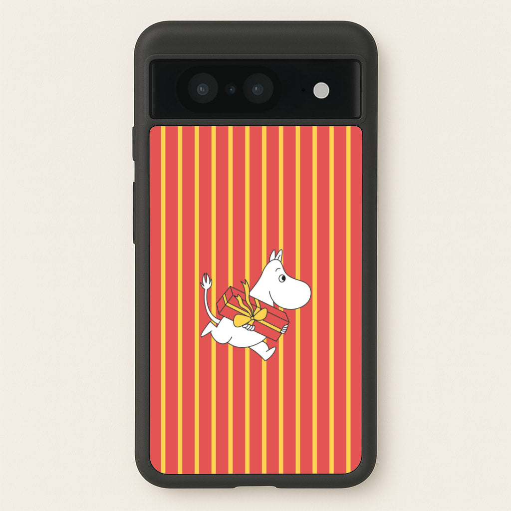 Red Present Moom Google Pixel 8 Case