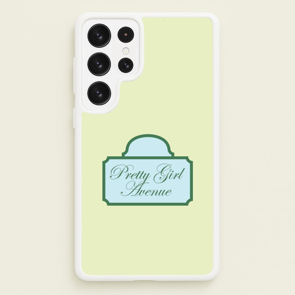 Pretty Girl Avenue Galaxy S22 Ultra Case