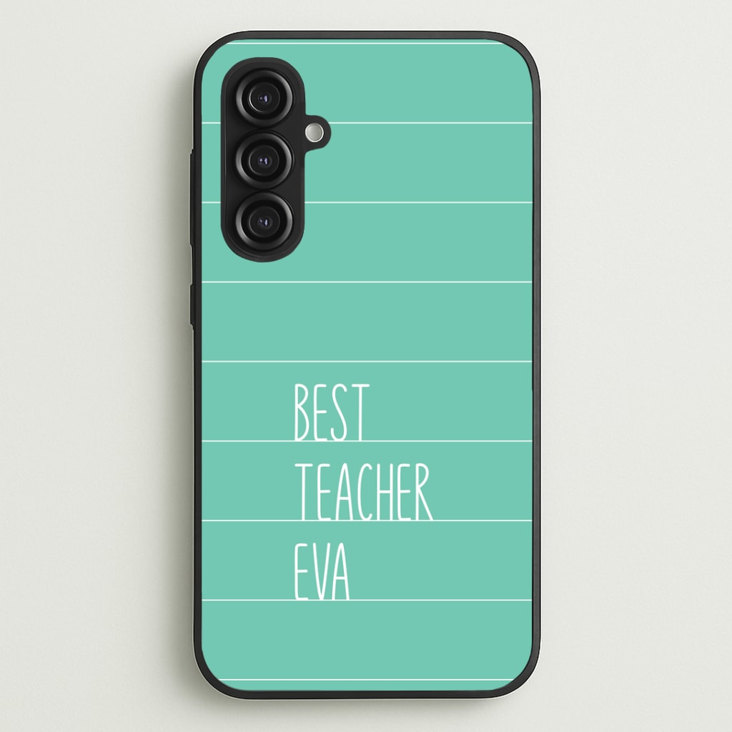 Best Teacher Eva Galaxy S23FE Case