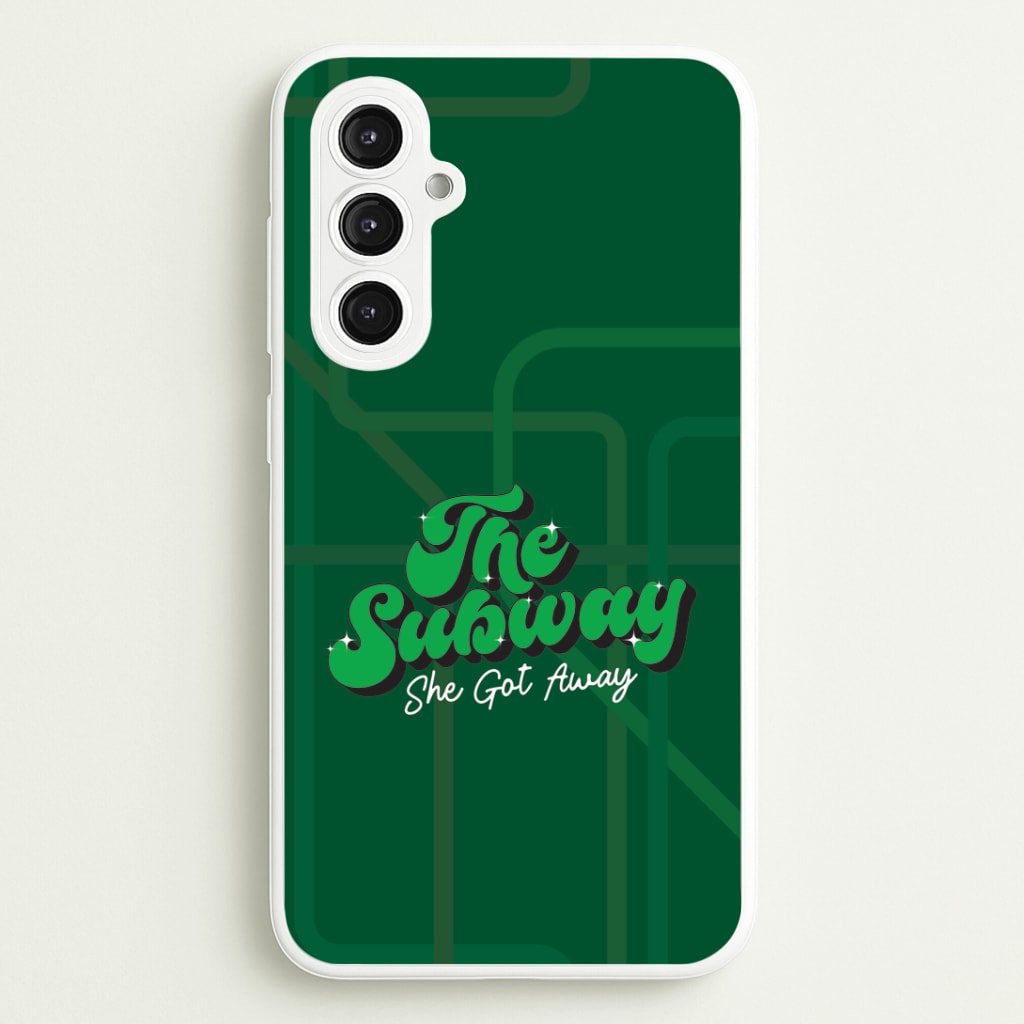 Subway Green Galaxy S23FE Case