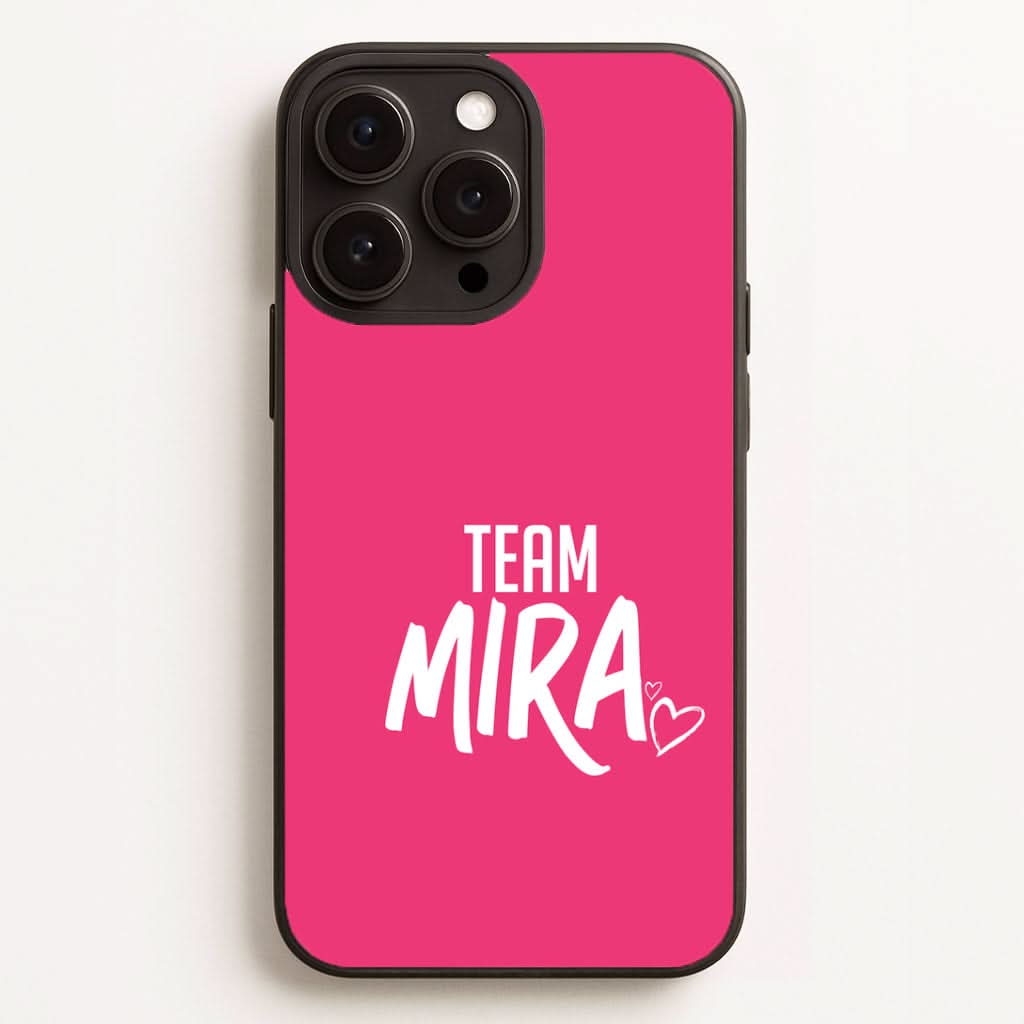 Team Mira Phone Case for Apple iPhone, Samsung Galaxy, Huawei and Google Pixel