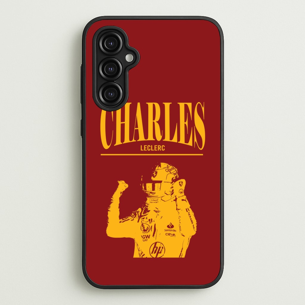 Charles Red And Gold Galaxy A14 Case