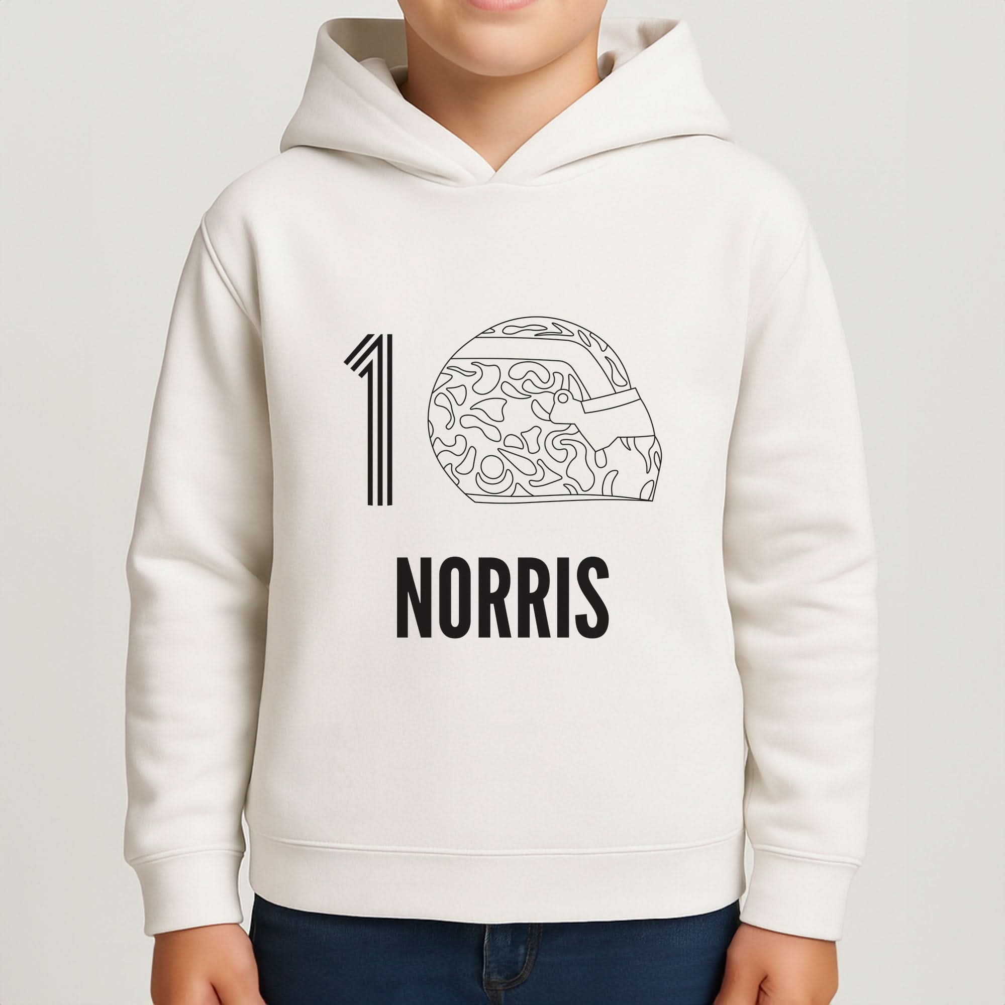 Norris Helmet 2026 Boys Hoodie