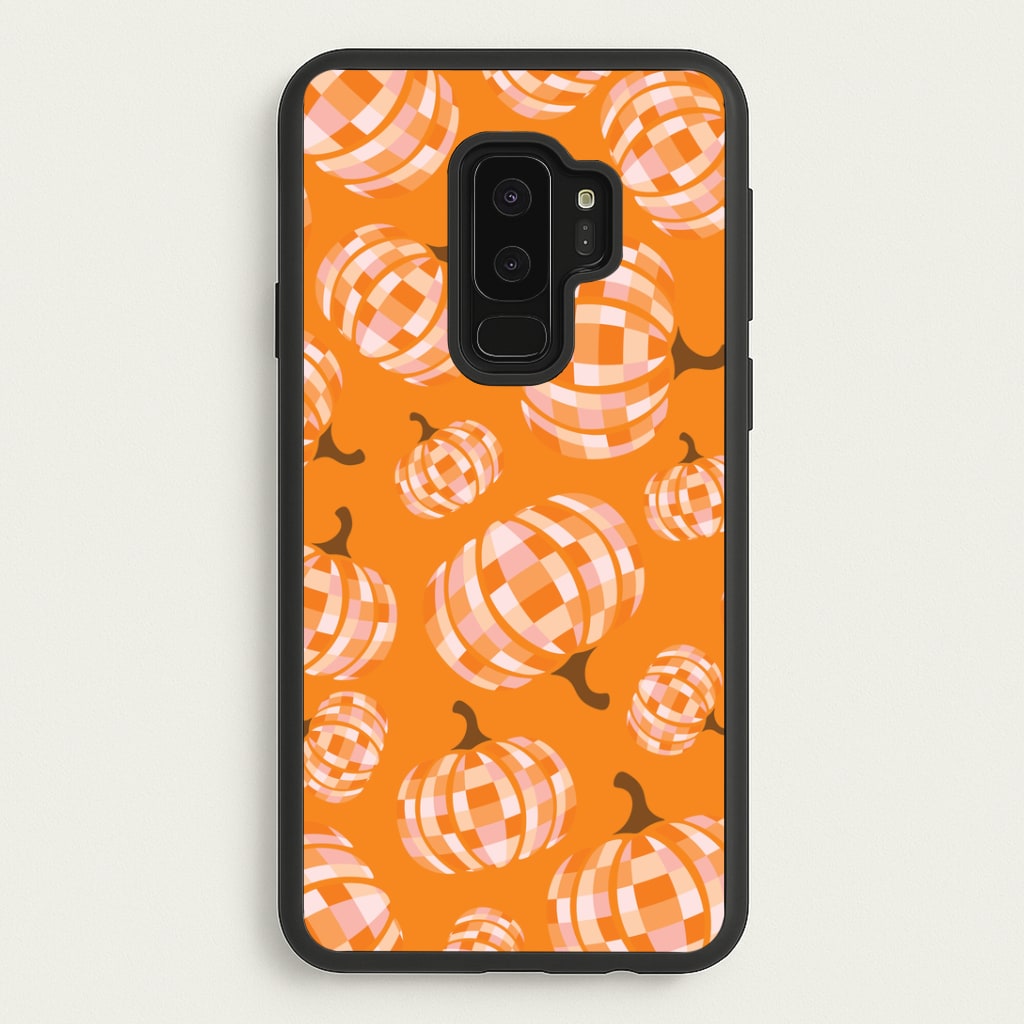 Disco Pumpkins Pattern Galaxy S9 Plus Case