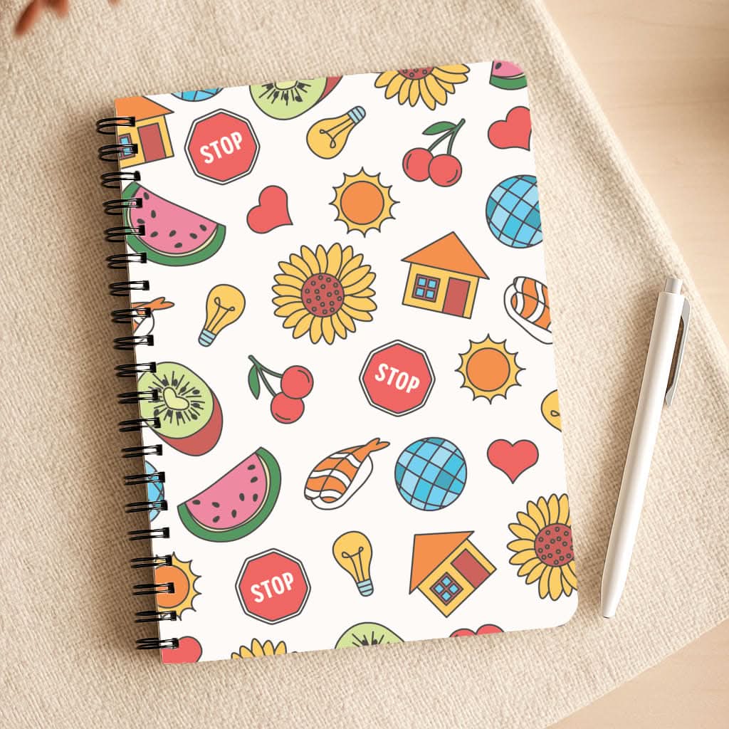 Harry Stickers Pattern Notepad