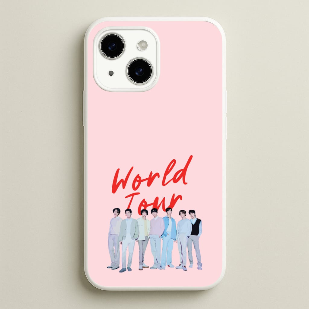 K-Pop Band Pastel Tour iPhone 15 Case