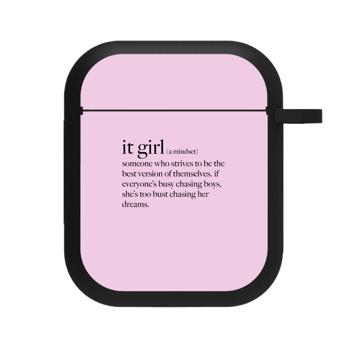 It Girl - Clean Girl Aesthetic AirPods Case