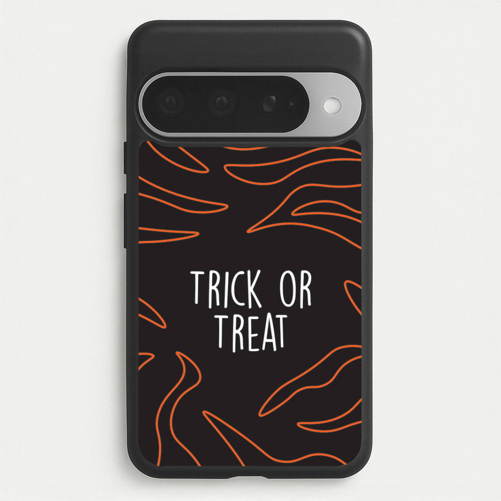 Zebra Print Trick Or Treat Google Pixel 10 Pro XL Case