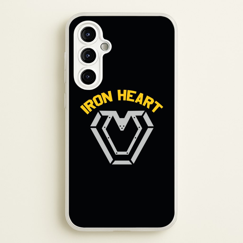 Metal Hero Heart Galaxy A54 Case